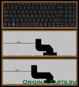 Купить клавиатуру для ноутбука Packard Bell EasyNote TJ75 - доставка по всей России