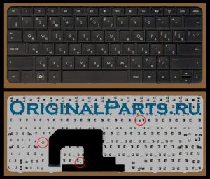 Купить клавиатуру для ноутбука HP/Compaq Mini 1103 - доставка по всей России
