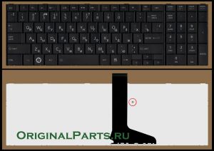Купить Клавиатура для ноутбука Toshiba Satellite  C870 - доставка по всей России