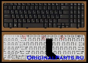 Купить клавиатуру для ноутбука HP/Compaq CQ60 - доставка по всей России