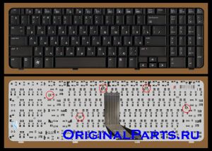 Купить клавиатуру для ноутбука HP/Compaq Presario G61 - доставка по всей России