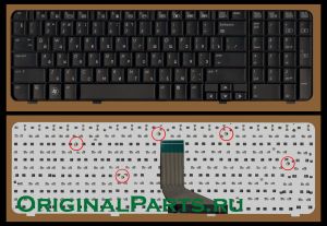 Купить клавиатуру для ноутбука HP/Compaq Presario HDX7000 - доставка по всей России