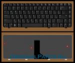 Клавиатура для ноутбука HP/Compaq Pavilion dv4-1100