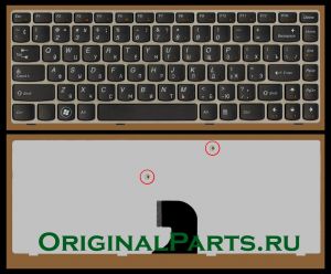 Купить клавиатуру для ноутбука IBM/Lenovo Z360 - доставка по всей России