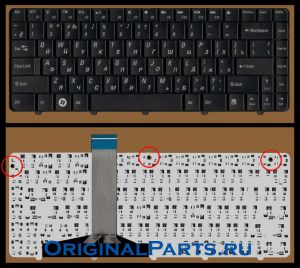 Купить клавиатуру для ноутбука Dell Inspiron 1110 - доставка по всей России