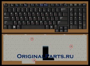 Купить клавиатуру для ноутбука Samsung R710 - доставка по всей России