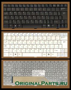 Купить клавиатуру для ноутбука MSI Wind U110 - доставка по всей России