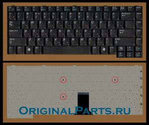 Купить клавиатуру для ноутбука Samsung X50 - доставка по всей России